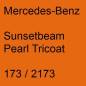 Preview: Mercedes-Benz, Sunsetbeam Pearl Tricoat, 173 / 2173.